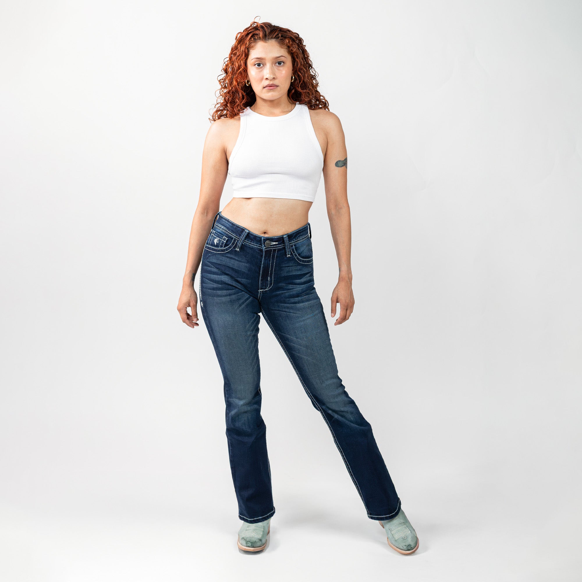 Image of Lazzo style 301 Bootcut Western Jeans