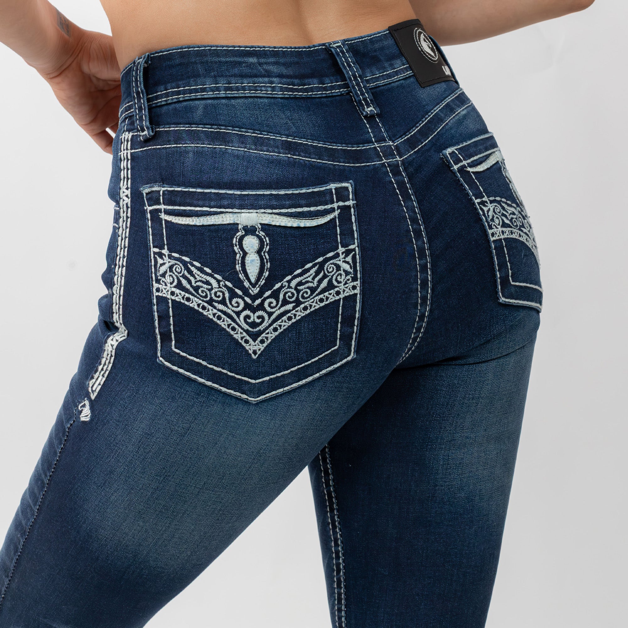 Image of Lazzo style 301 Bootcut Western Jeans