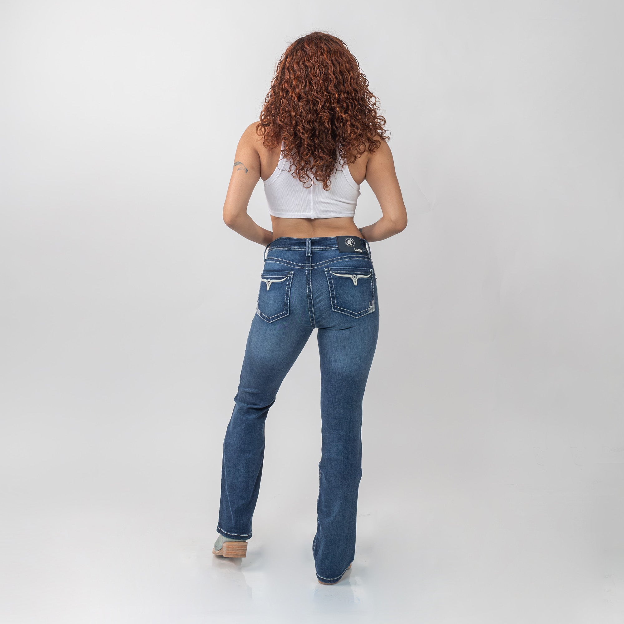 Lazzo style 302 Basic Bootcut Jeans