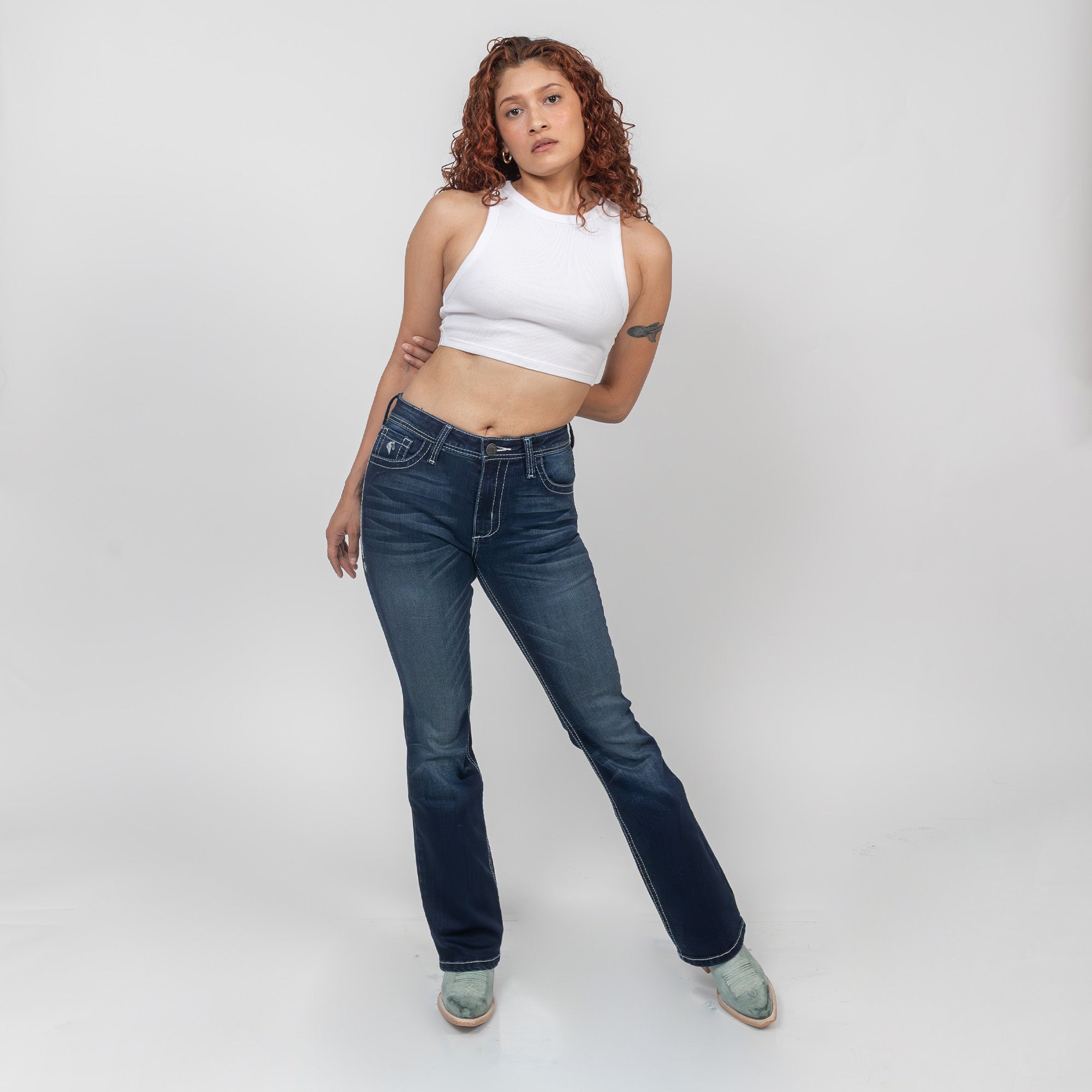 Image of Lazzo style 302 Basic Bootcut Jeans