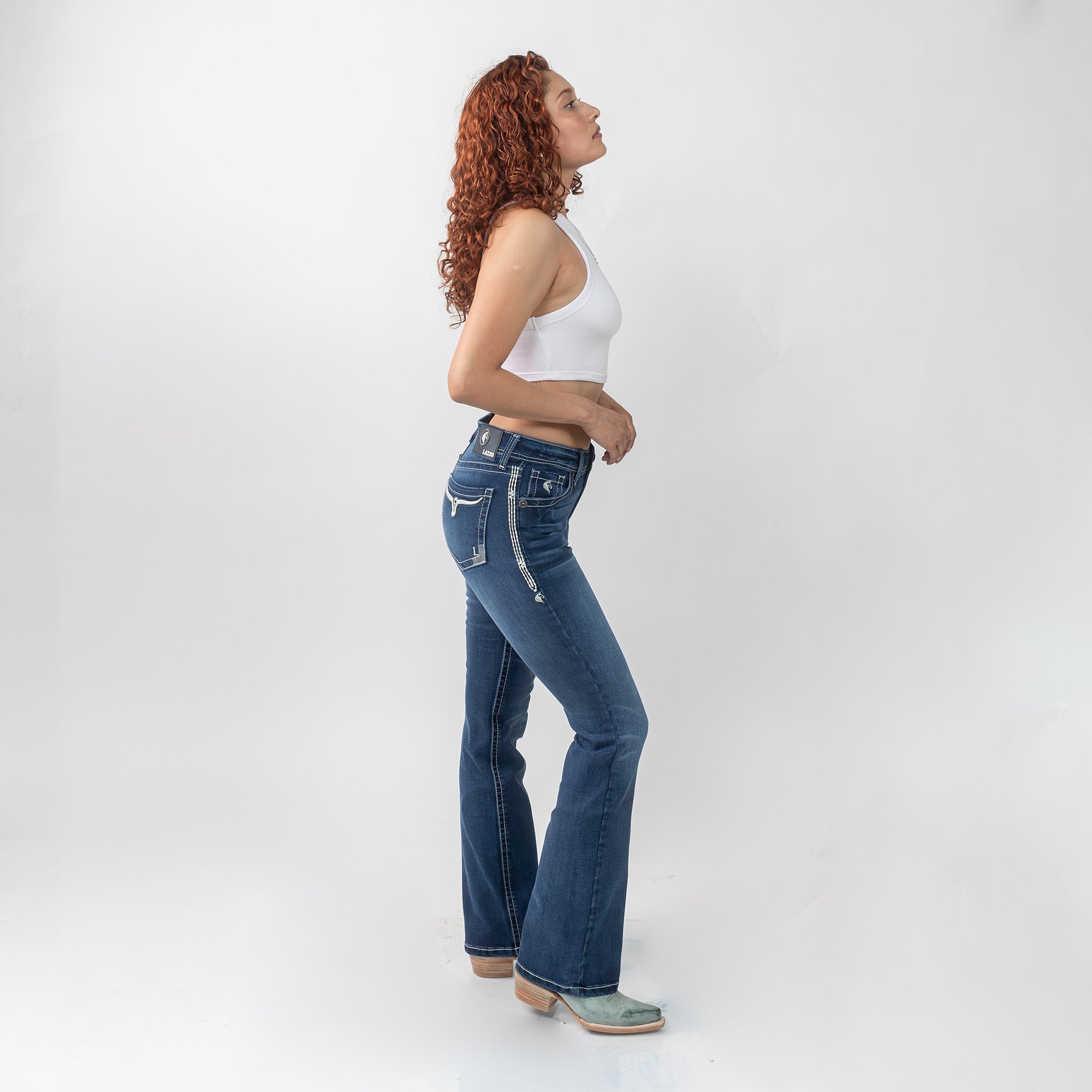 Image of Lazzo style 302 Basic Bootcut Jeans