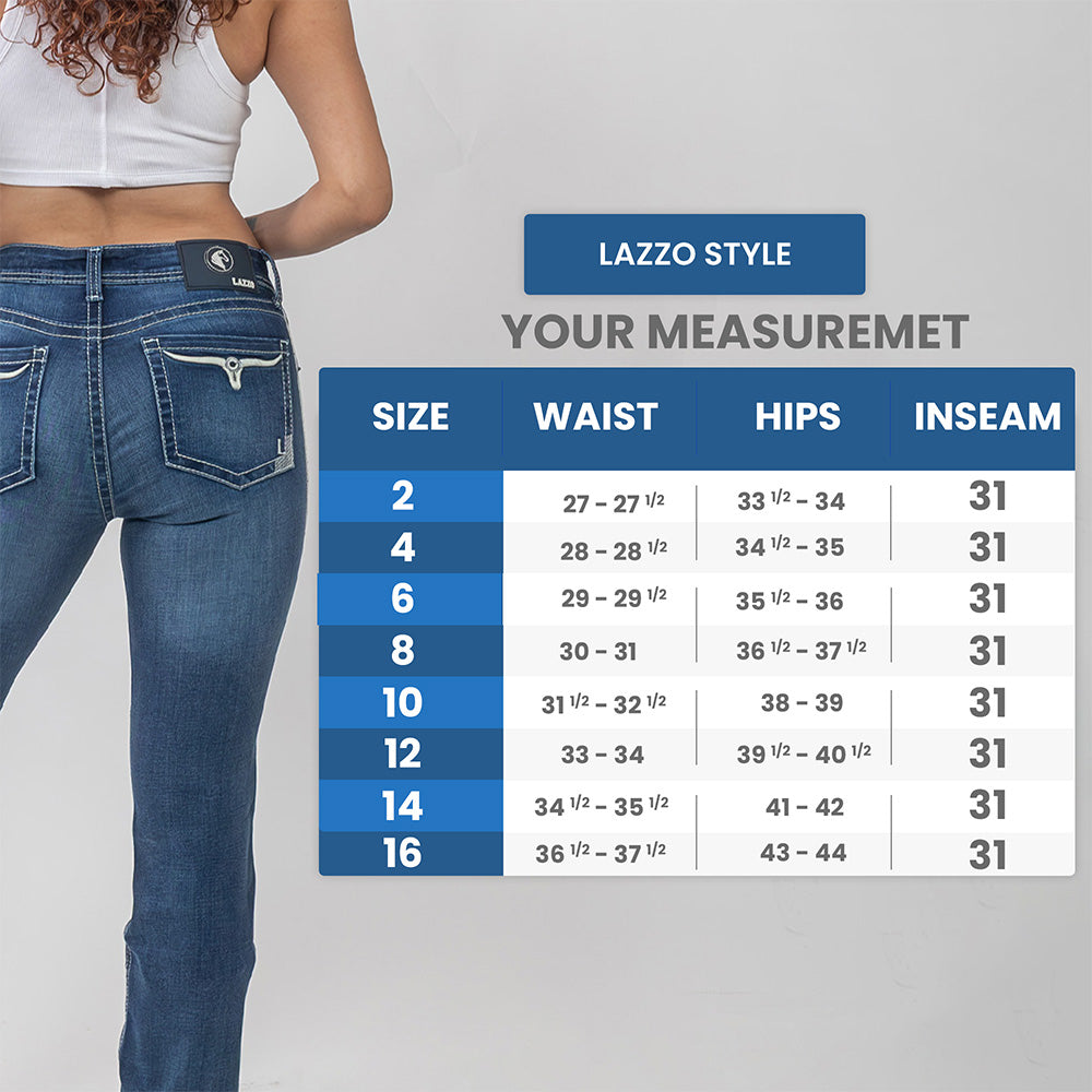 Image of Lazzo style 302 Basic Bootcut Jeans