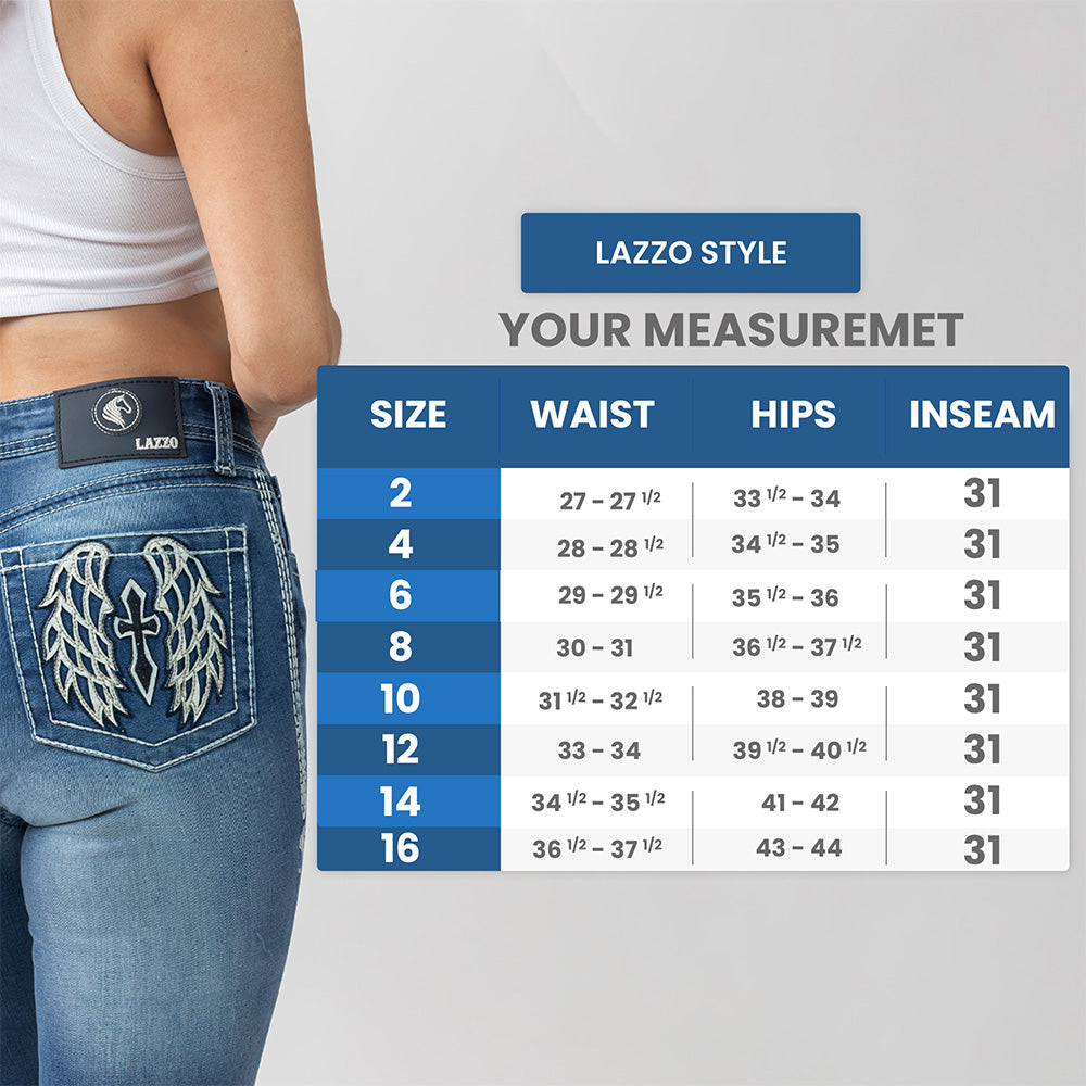 Image of Lazzo style 303 Wings Jean